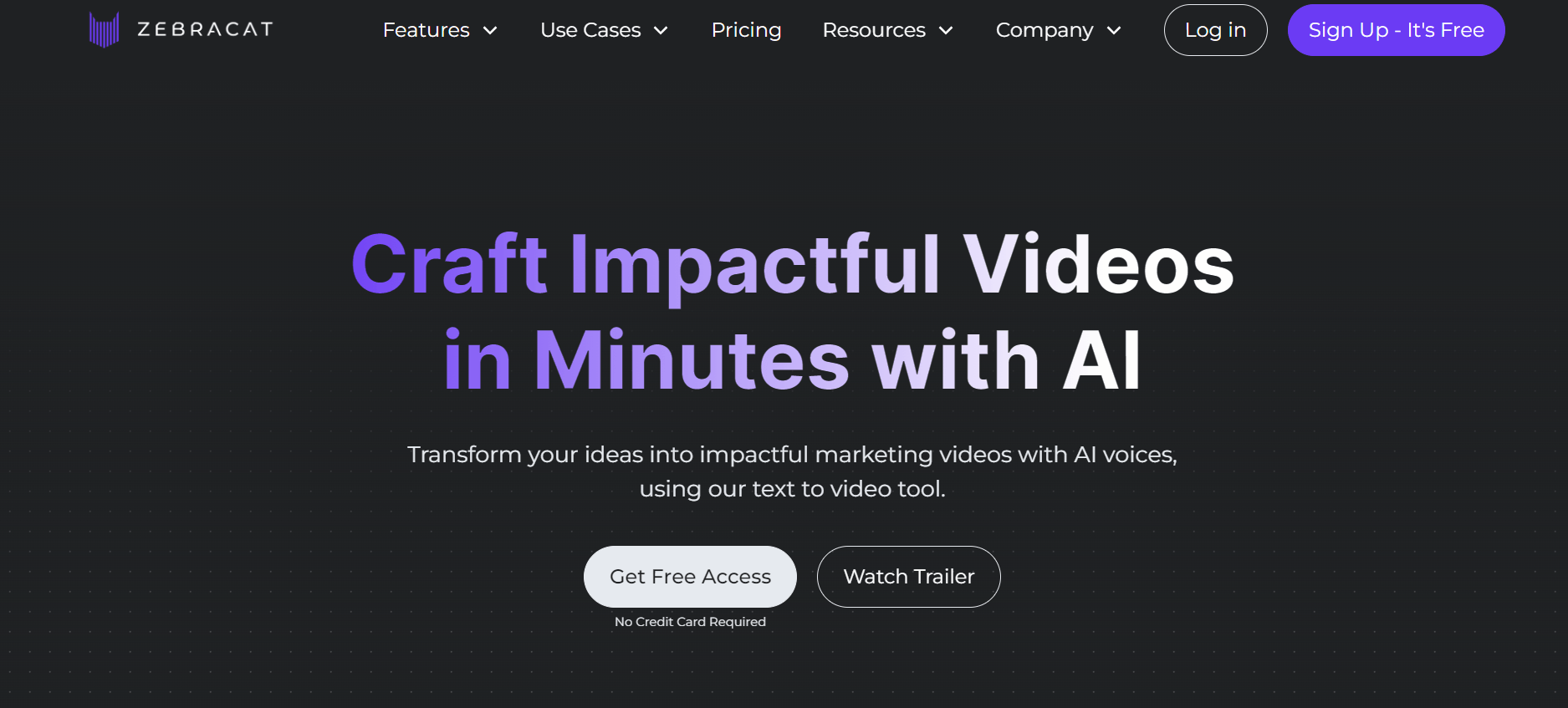 Zebracat - Create Engaging AI-Powered Videos