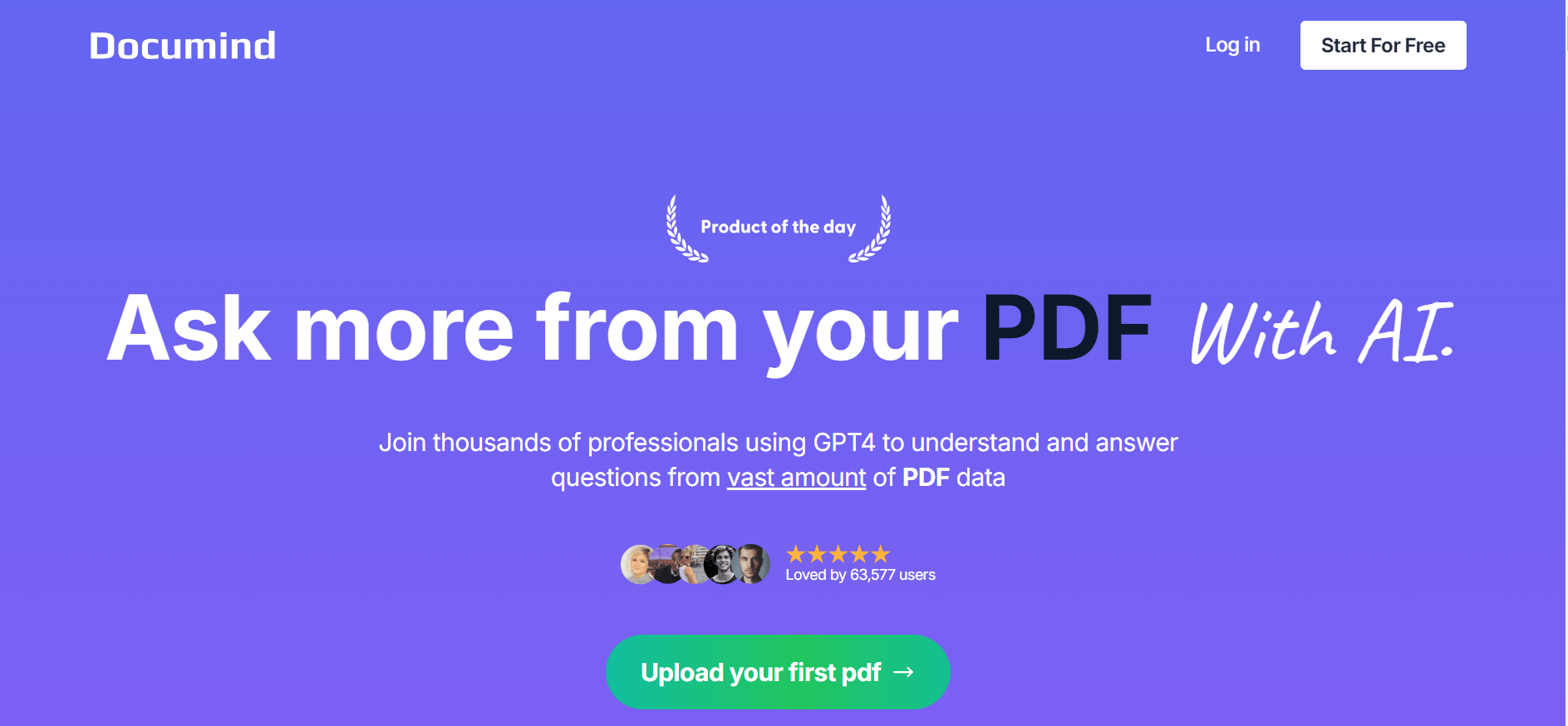 Documind - Ask and Better Understand Your PDFs