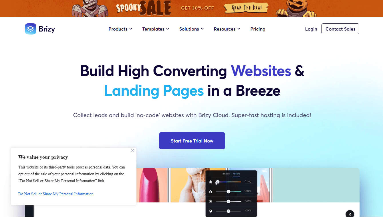 Brizy - No-Code Website Builder for Professionals