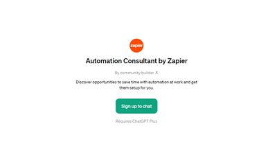 Automation Consultant by Zapier for Improved Efficiency 