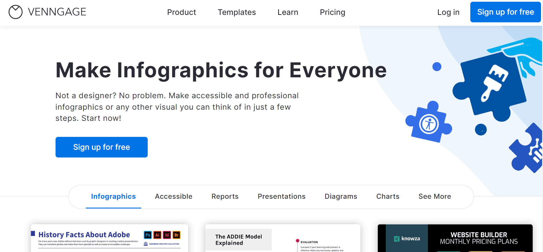 Venngage - Create Professional Infographics in Minutes 