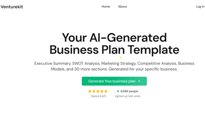 Venturekit - Get the Best Business Plan 