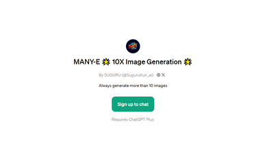 MANY-E 🌟 10X Image Generation 🌟 - Create More Images