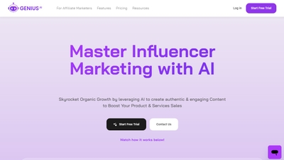 Genius.AI - Master Influencer Marketing with AI