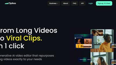 Spikes Studio - Unlock Viral Potential with This AI Clip Maker for Social Media