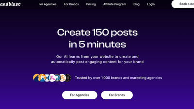 Brandblast - Automate Your Social Media Content