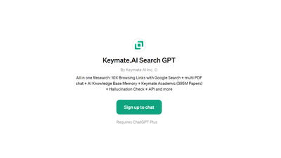 Keymate.AI Search GPT - Personal Search Assistant 