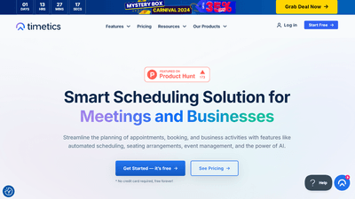 Timetics - AI Scheduling Made Simple