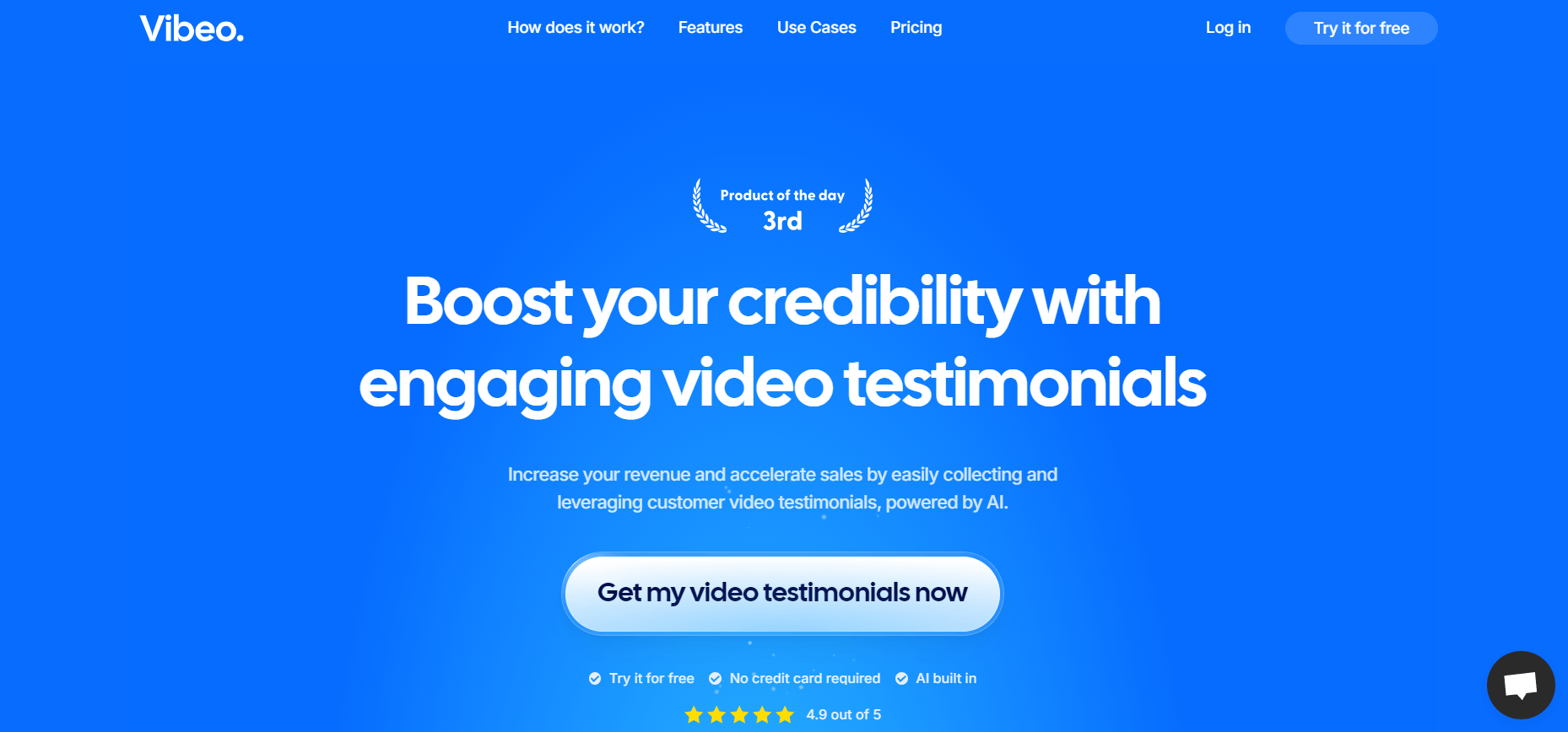 Vibeo - Create AI-Powered Video Testimonials