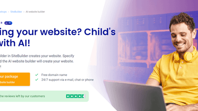 SiteBuilder by Combell - Build Your Website Without Coding Skills