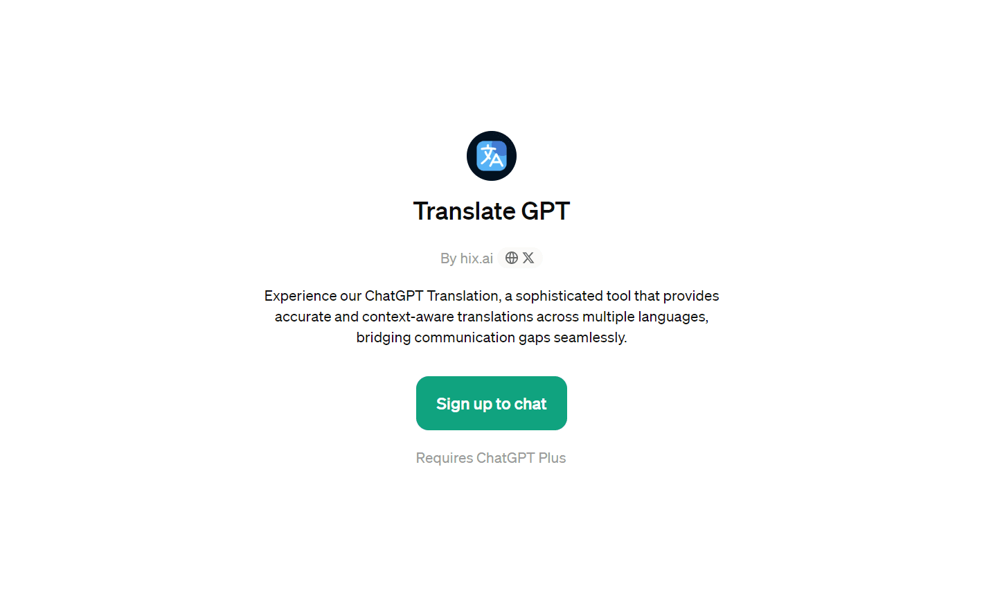 Translate GPT - for Convenient Translation