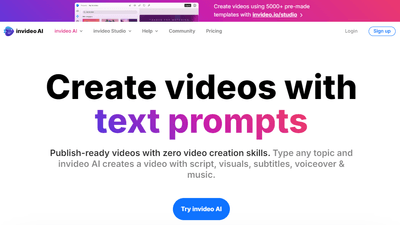 InVideo AI - Your Ultimate Video Creation Tool