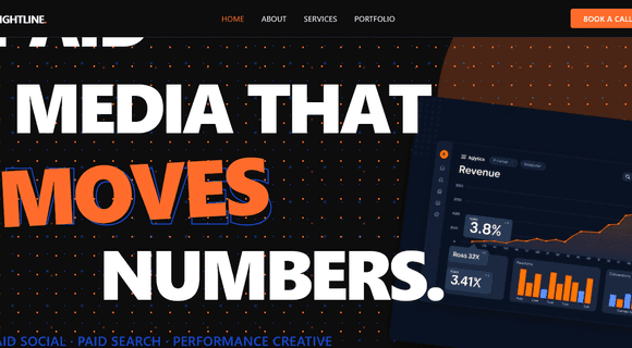 Digital marketing website