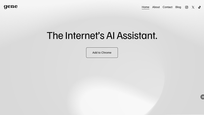 Gene - Instant AI Insights on Any Webpage