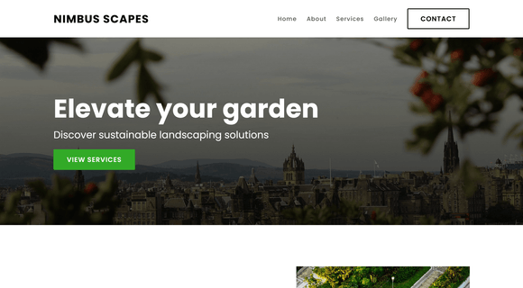 Multipage website