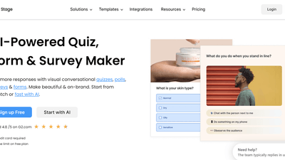 Opinion Stage AI - Create Forms, Quizzes, and Surveys