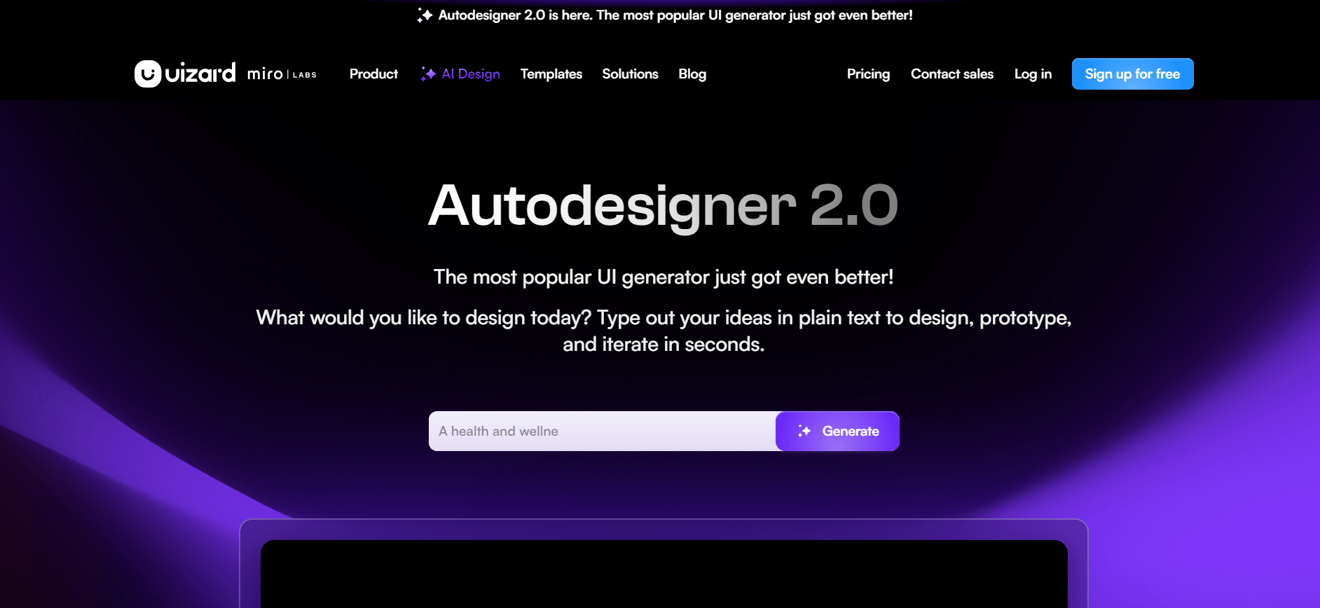 Autodesigner 2.0 - AI-Powered UI Design Tool