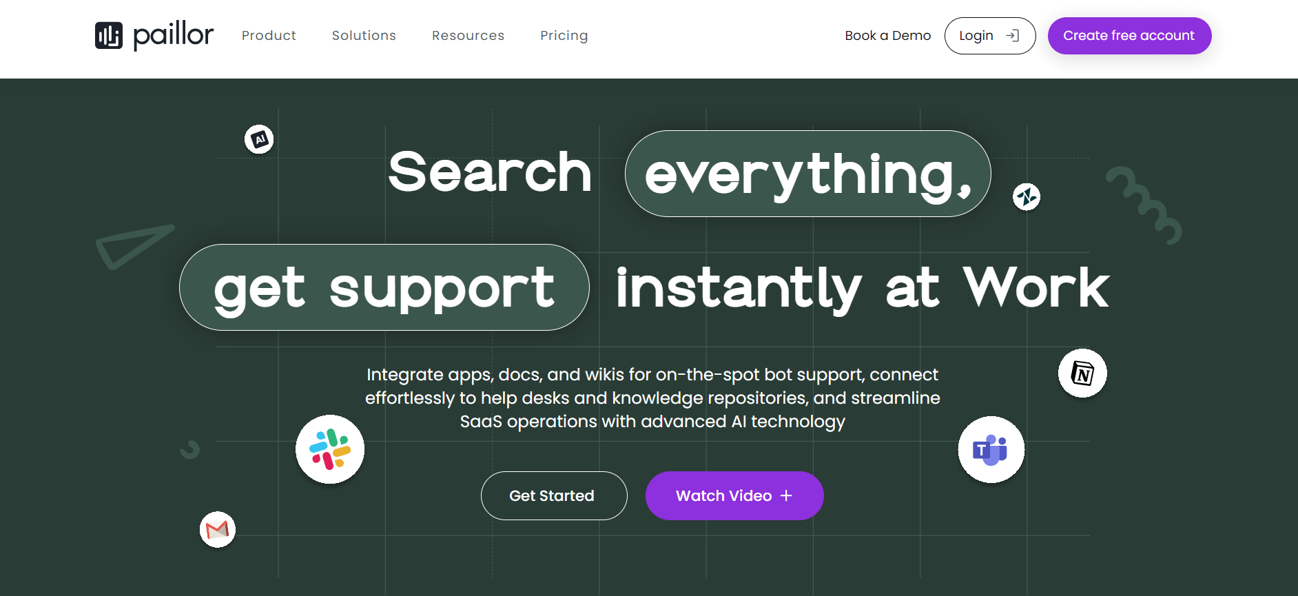 Paillor - Employee Support and Automation AI Tool