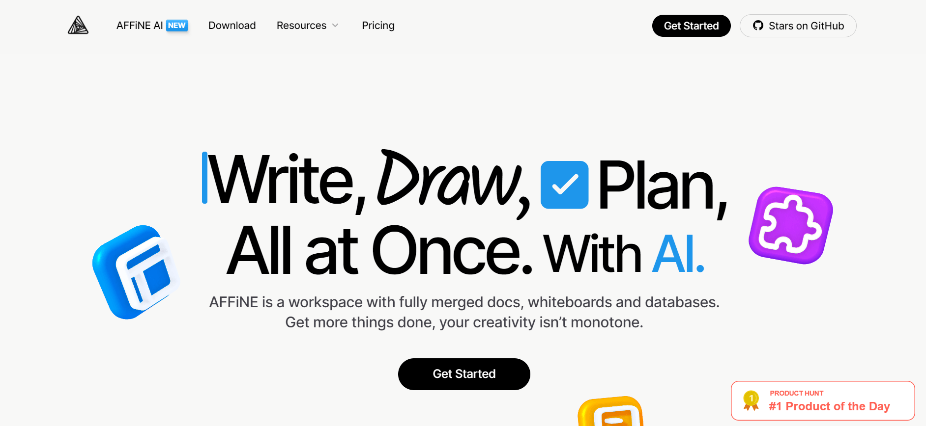 AFFiNE AI - Write, Draw, Plan with This KnowledgeOS