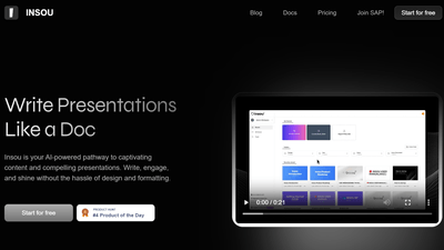 Insou - Create Captivating Content & Presentations