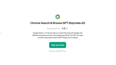 Chrome Search & Browse GPT - for Better Browsing