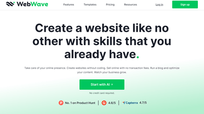WebWave - Build Your Website and Boost Your Online Presence 