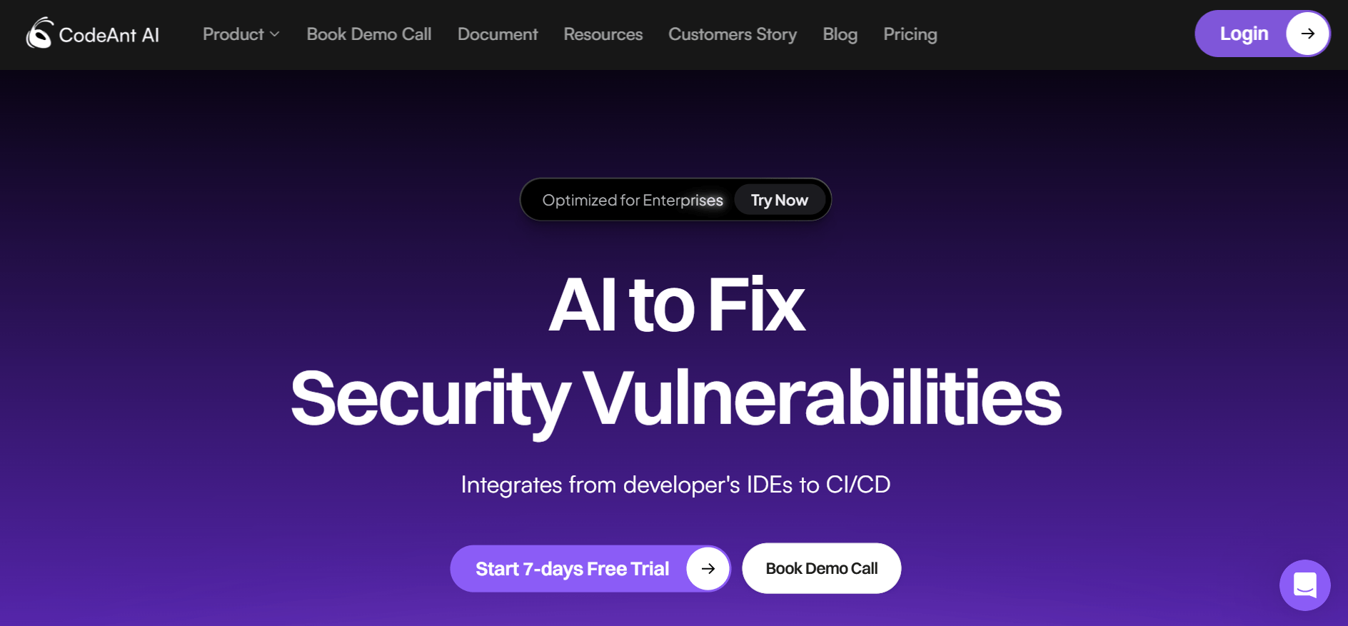 CodeAnt AI - Identify Vulnerabilities & Boost Code Quality