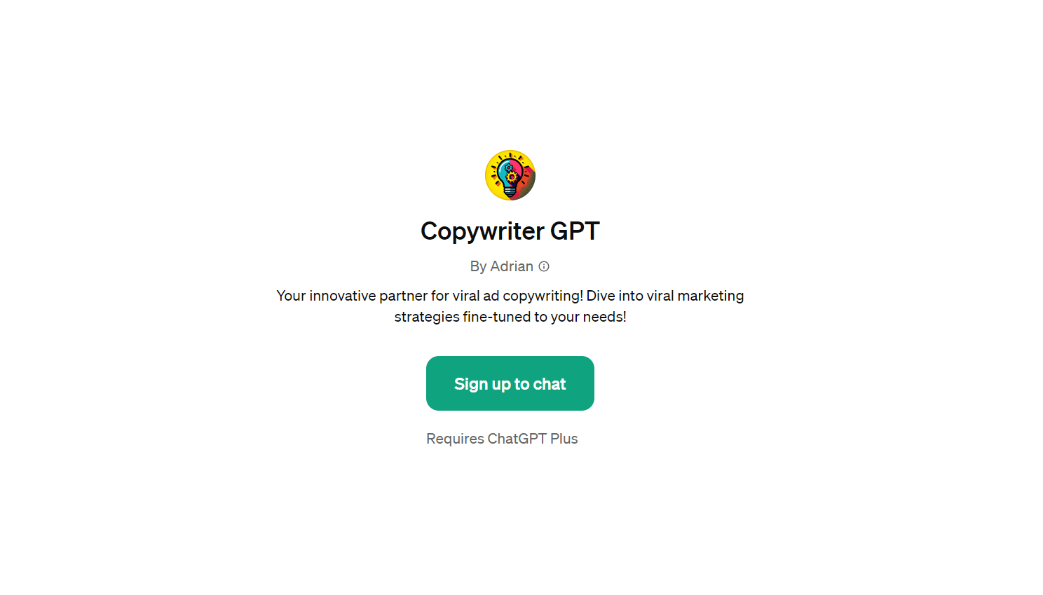 Copywriter GPT - Personal Copywriting Assistant for Viral Ads