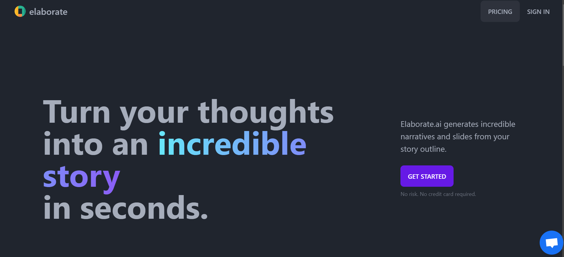 Elaborate.ai - Create Eye-Popping Slides from Your Ideas 