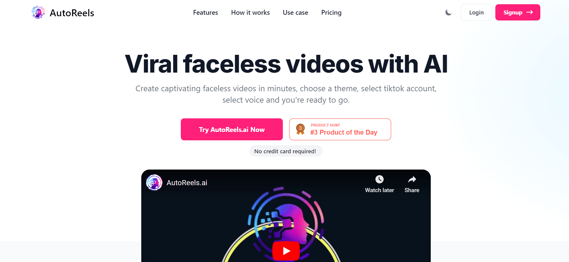 AutoReels.ai - Create Faceless Videos for Social Media