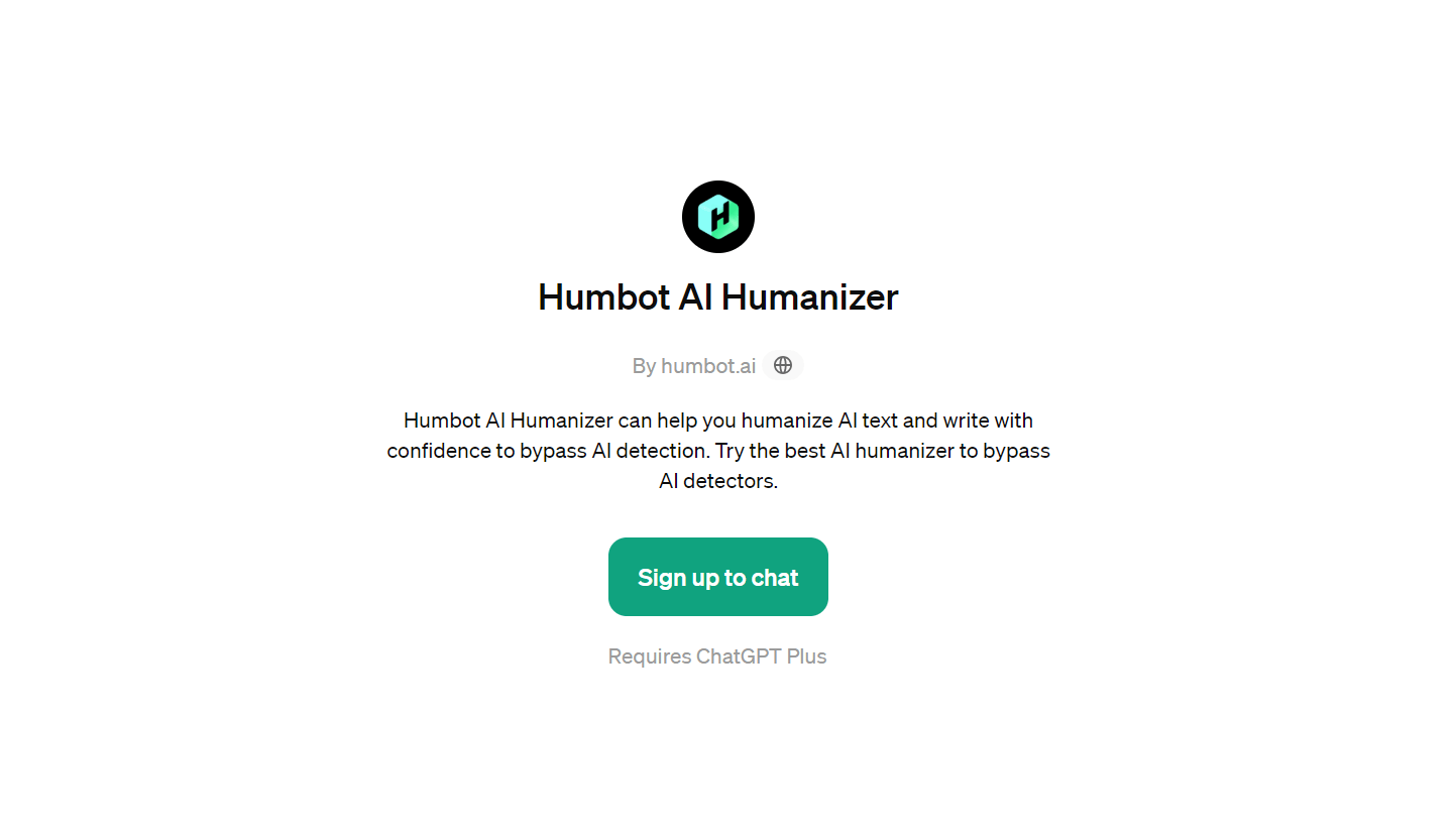  Humbot AI Humanizer - Humanize Your Content
